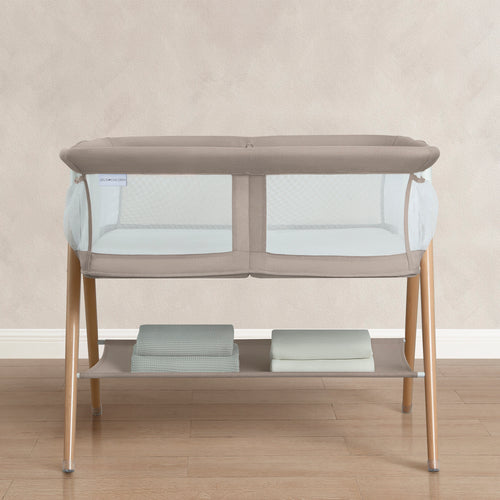 Bondi Beechwood Twin Bassinet