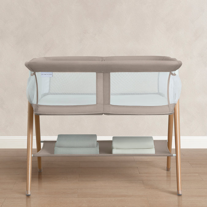 Bondi Beechwood Twin Bassinet 9-Bondi Beechwood Twin Bassinet