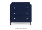Navy with Light Blue (1476) 3-babyGap Legacy 3 Drawer Dresser with Interlocking Drawers