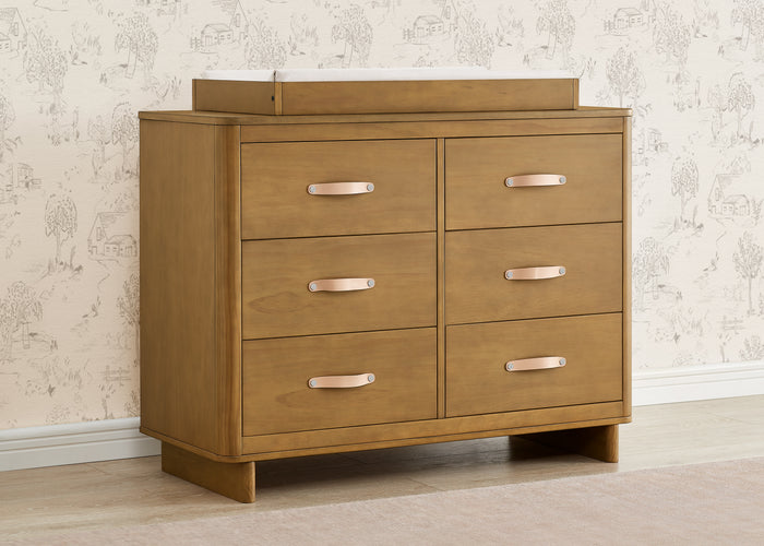 babyGap Skye 6 Drawer Dresser with Interlocking DrawersAcorn (755)