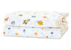 Space Exploration (3235) 18-Pink Floral Fitted Crib Sheets - 2 Pack