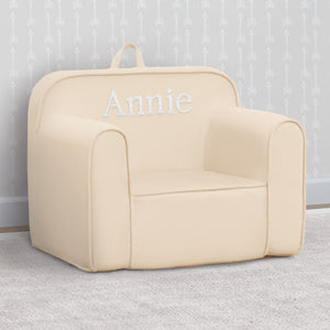 Oatmeal (1298) 4-Personalized Cozee Chair for Kids