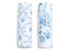 Blue Botanicals (3035) 2-Blue Botanicals Fitted Crib Sheets - 2 Pack