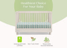 Soft Beige (1560) 18-Ari 4-in-1 Convertible Crib