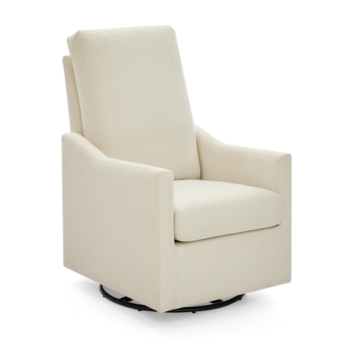 DCB: Peyton Cream (765) 29-Andie Nursery Glider Swivel Chair with Stain-Resistant LiveSmart Fabric