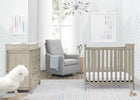 Textured Limestone (1340) 5-Middleton Mini Crib with 2.75-Inch Mattress
