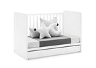 Bianca White (130) 14-babyGap Graham 4-in-1 Convertible Crib with Storage Drawer