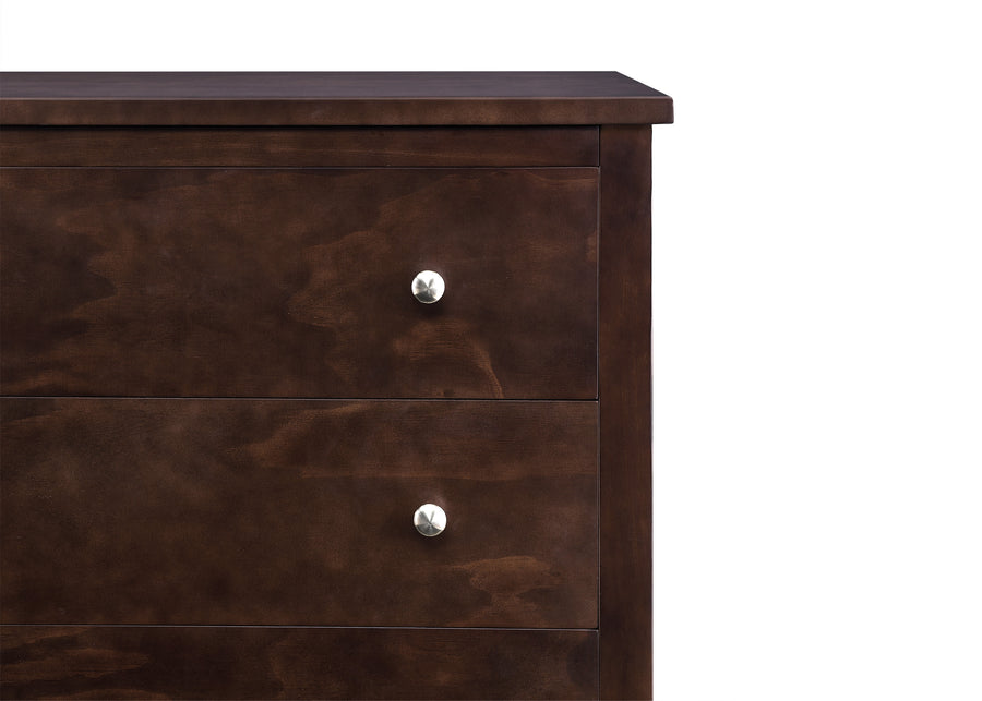 Walnut Espresso (1324) 15-Campbell 3 Drawer Dresser