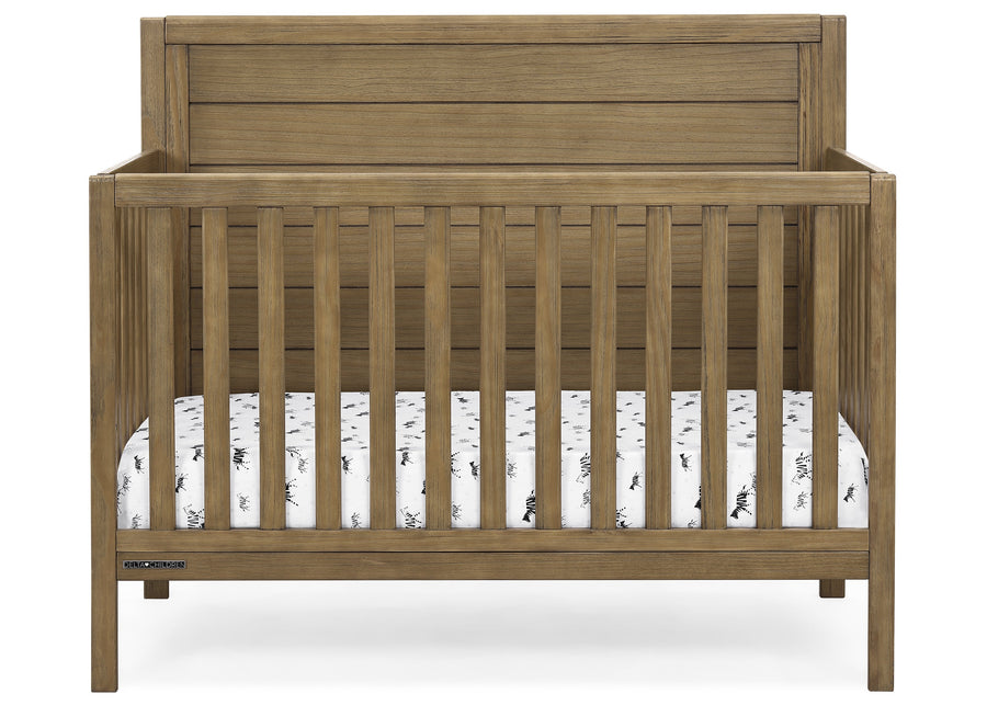 Rustic Acorn (1383) 18-Cambridge 4-in-1 Convertible Crib