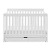 Bianca White (130) 20-Mercer 6-in-1 Convertible Crib with Storage Trundle