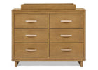 Acorn (755) 2-babyGap Skye 6 Drawer Dresser with Interlocking Drawers