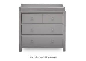 Grey (026) 9-3 Drawer Dresser with Interlocking Drawers