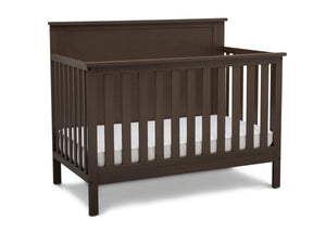 Textured Cocoa (1350) 18-Middleton 4-in-1 Convertible Baby Crib