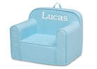 Light Blue (BLU3) 4-Personalized Cozee Chair for Kids