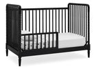 Black (001) 12-Saint 4-in-1 Convertible Crib
