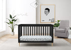 Midnight Grey with Natural (1372) 1-Austin Acrylic 4-in-1 Convertible Crib