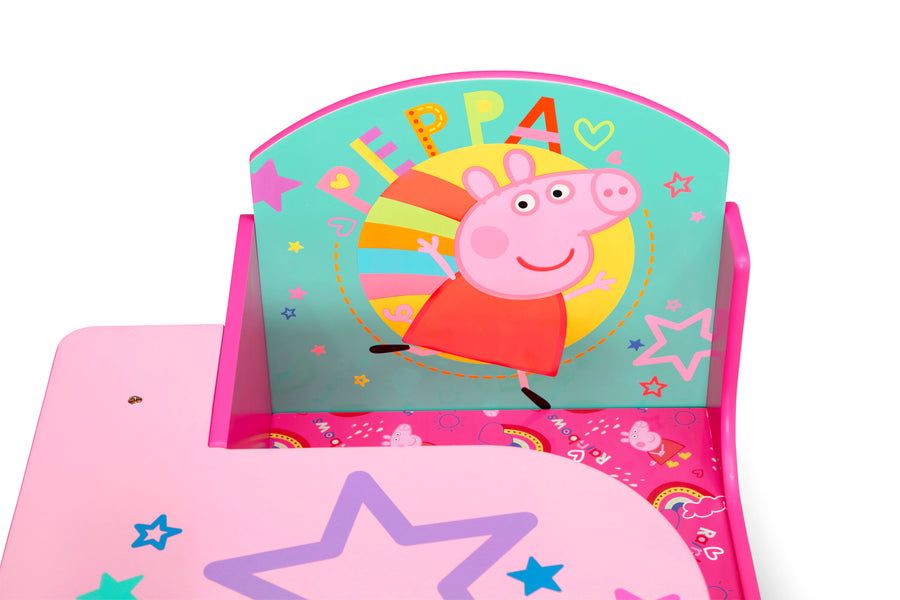 Peppa Pig (1627) 6-Peppa Pig Big Adventures Chair Desk with Storage Bin