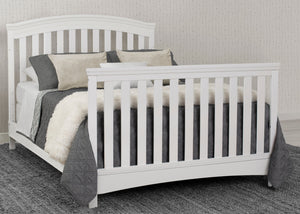 Emerson 4-in-1 Crib Bianca White (130) 3-Emerson 4-in-1 Convertible Baby Crib