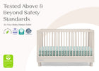 Soft Beige (1560) 22-Ari 4-in-1 Convertible Crib
