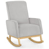 DCB: Cloud Grey with Natural (1435) 6-Drew Rocking Chair