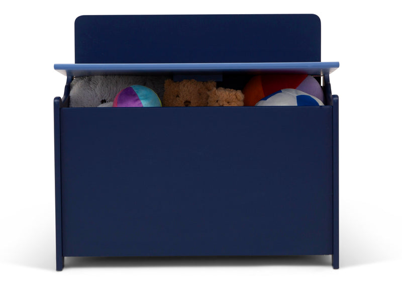 Navy blue toy box with colorful stuffed toys on a white background 7-GapKids Toy Box
