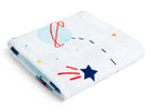 Space (1269) 12-Personalized Milestone Baby Blanket