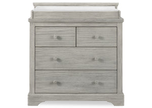 Rustic Mist (1373) 2-Paloma 4 Drawer Dresser with Changing Top and Interlocking Drawers