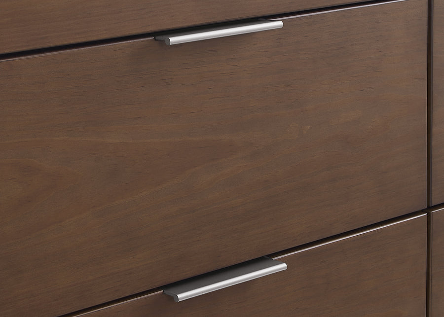 Teak Brown (1526) 25-Forever 6 Drawer Dresser with Interlocking Drawers - Naturals Collection