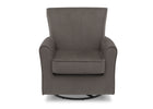 Grey Velvet (950) 17-Elena Nursery Glider Swivel Rocker Chair