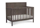 Rustic Grey (084) 12-Cambridge 4-in-1 Convertible Crib