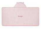 Pink Cat (1261) 10-Personalized Kids Hooded Bath Towel with Pockets