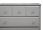 Grey (026) 5-3 Drawer Dresser with Interlocking Drawers