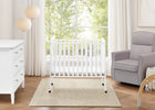 Bianca White (130) 15-Lee Portable Folding Mini Crib with 1.5-Inch Mattress