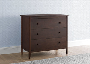 Walnut Espresso (1324) 8-Casey 3 Drawer Dresser