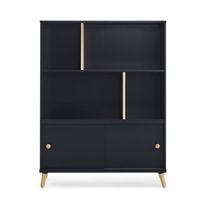 DCB: Ebony with Natural (1482) 8-Essex Bookcase