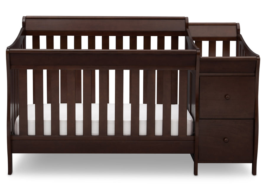 Black Cherry Espresso (607) 26-Bentley S Convertible Crib and Changer