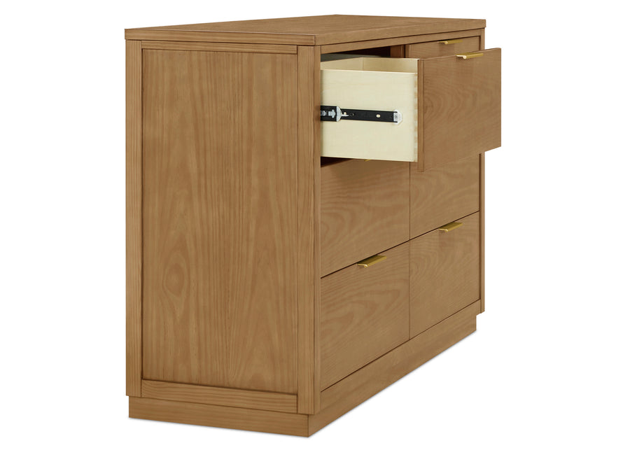 Acorn (755) 11-Forever 6 Drawer Dresser with Interlocking Drawers - Naturals Collection