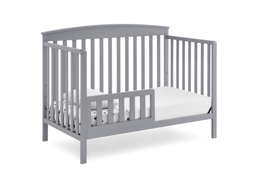 Grey (026) 11-Hanover 6-in-1 Convertible Baby Crib