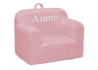 Pink Sherpa (5032) 26-Personalized Cozee Sherpa Chair for Kids