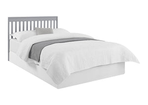 Grey (026) 14-Mercer 6-in-1 Convertible Crib with Storage Trundle