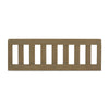 Wooden baby crib rail on a white background 5-Toddler Guardrail (W343725)