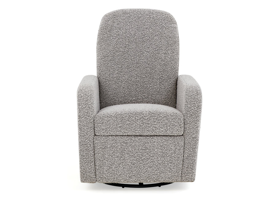 Grey (1557) 10-Teddy Nursery Swivel Recliner