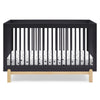 DCB: Midnight Grey with Natural (1372) 30-Poppy 4-in-1 Convertible Crib
