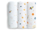 Space Exploration (3235) 2-Fitted Crib Sheets - 3 Pack
