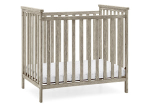 Textured Limestone (1340) 8-Middleton Mini Crib with 2.75-Inch Mattress