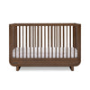 DCB: Teak Brown (1526) 9-Rhodes 4-in-1 Convertible Crib