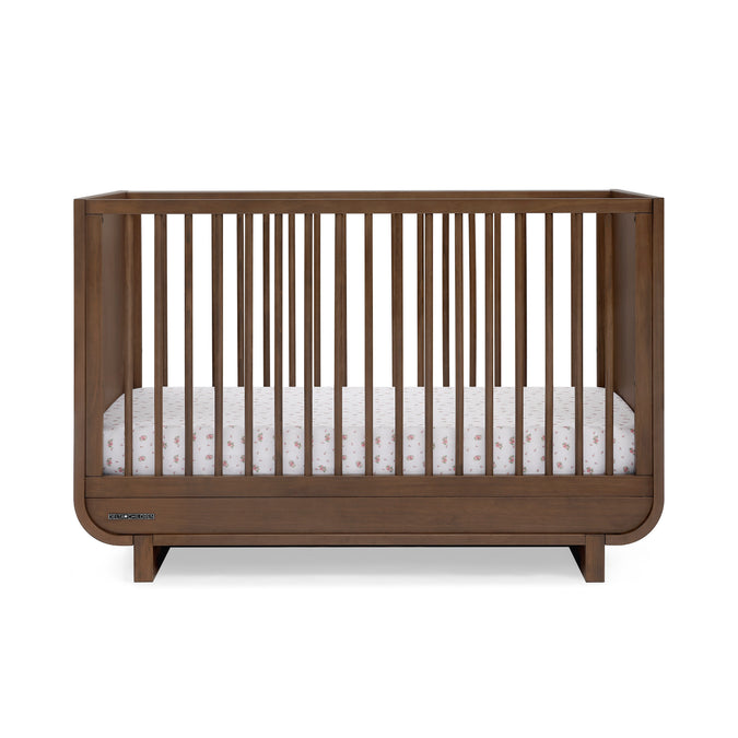 DCB: Teak Brown (1526) 9-Rhodes 4-in-1 Convertible Crib