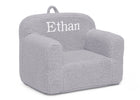 Grey Sherpa (5031) 22-Personalized Cozee Sherpa Chair for Kids