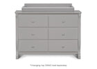 + 6-Canton / Eclipse 6 Drawer Dresser with Interlocking Drawers