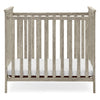 DCB: Textured Limestone (1340) 8-Middleton Mini Crib with 2.75-Inch Mattress